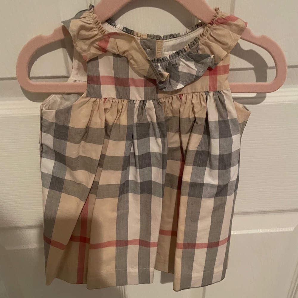 Burberry Dress sz 6mos